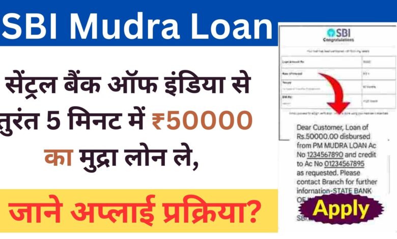 Central Bank of India Mudra Loan