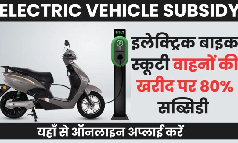Electric vehicle subsidy